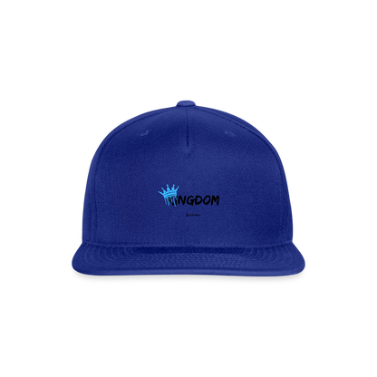 Kingdom Business - Snapback Baseball Cap - royal blue