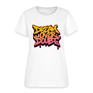 Drem Over Doubt - Graffiti Women's T-Shirt - white