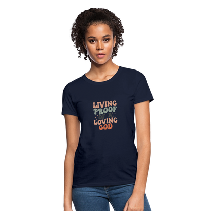 Living Proof - Women's T-Shirt - navy