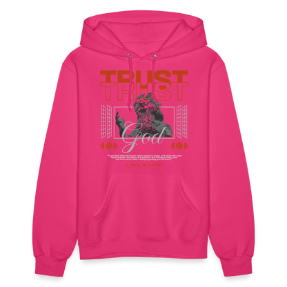 Trust God - Women's Hoodie - fuchsia