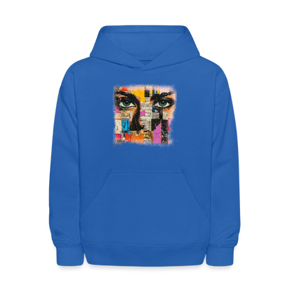 Pop Culture Woman 3 - Kids' Hoodie - royal blue