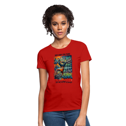 Hip Hop Culture - Women's T-Shirt - red