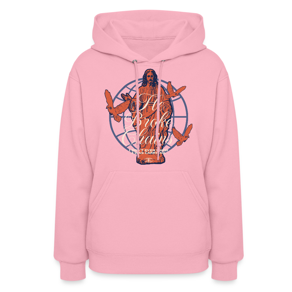 Broken Chains - Women's Hoodie - classic pink