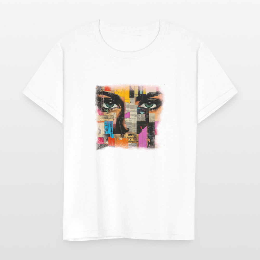 Pop Culture Woman 3 - Kids' T-Shirt - white