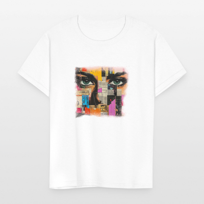 Pop Culture Woman 3 - Kids' T-Shirt - white