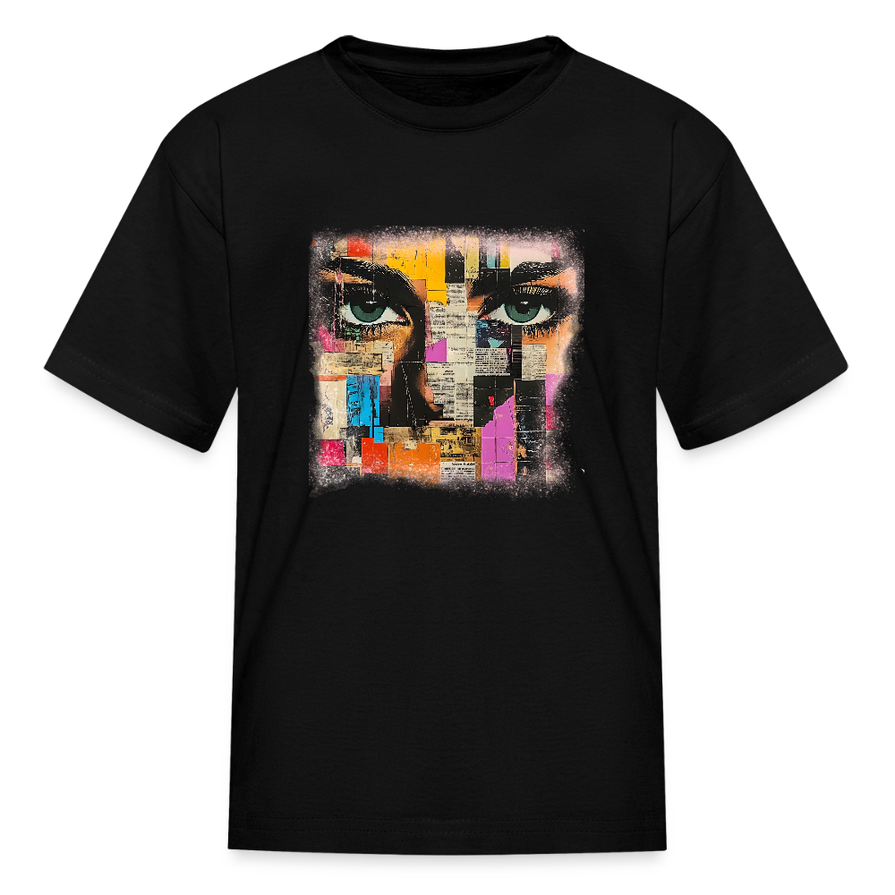 Pop Culture Woman 3 - Kids' T-Shirt - black
