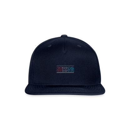 Stay Strong - Snapback Baseball Cap - navy