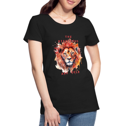 Bold Lion - Women’s T-Shirt - black