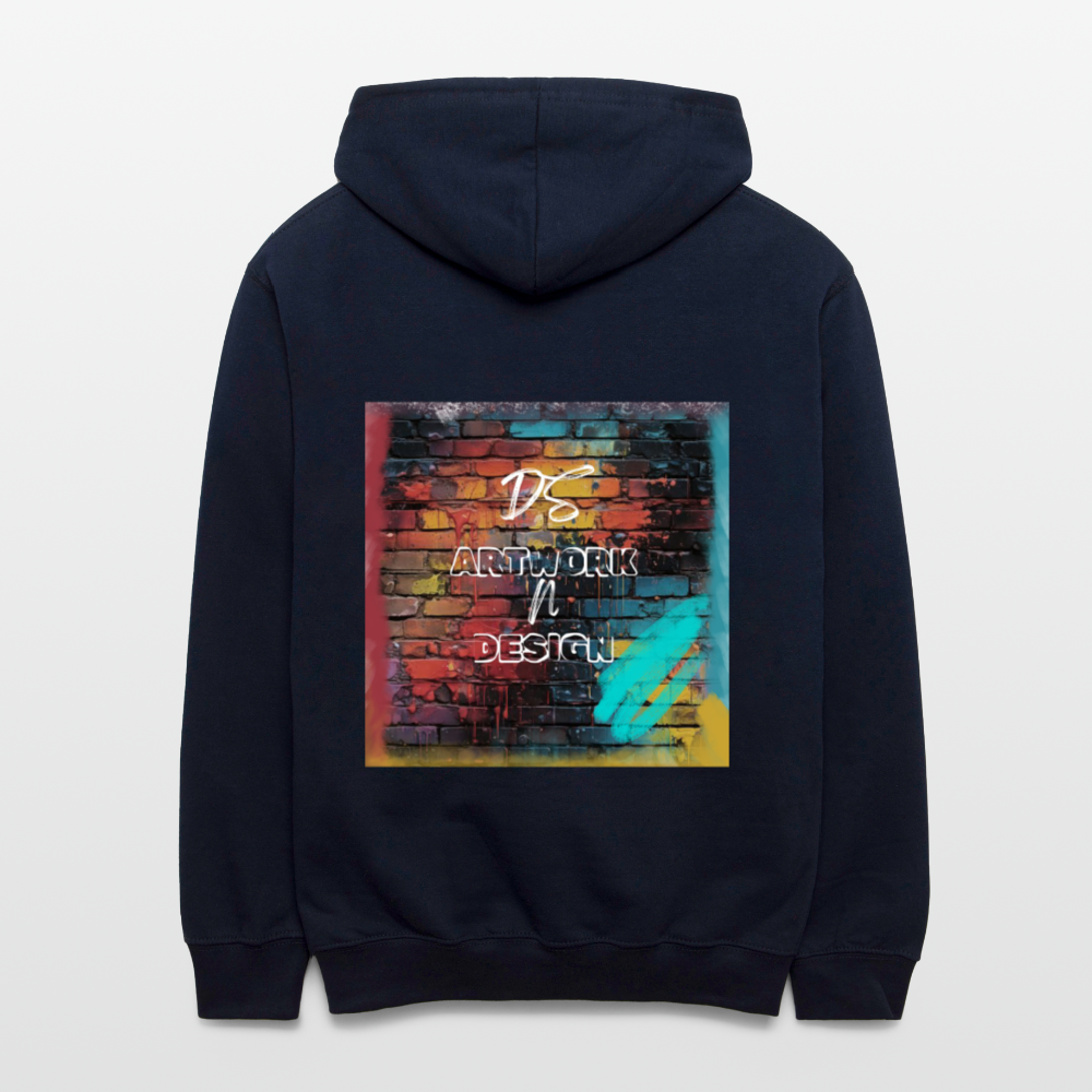 Contrast Hoodie -  HIPHOP LEGENDS - navy/heather gray