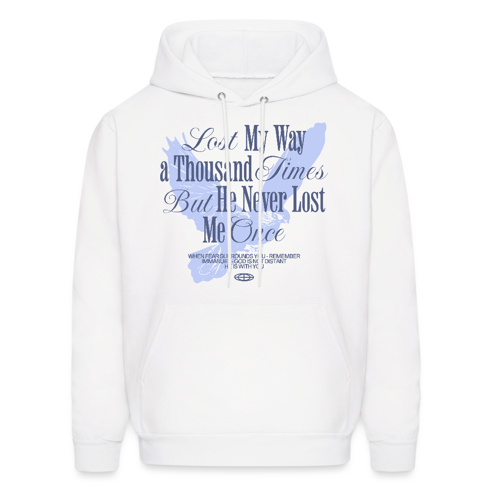God is with Us - Men's Hoodie - white