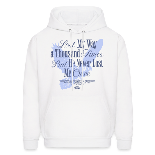 God is with Us - Men's Hoodie - white