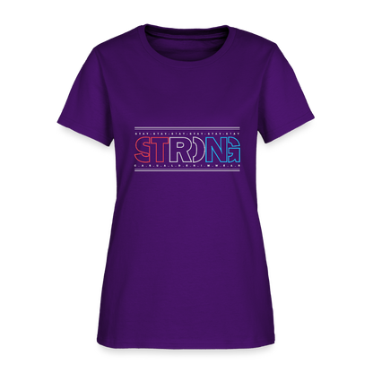 Stay Strong - Women's T-Shirt - purple