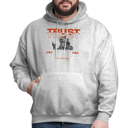 Trust God - Men's Hoodie - heather gray