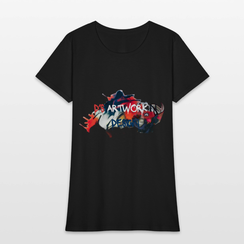 Spray paint - DS Women's T-Shirt - black