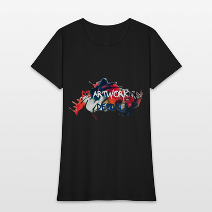 Spray paint - DS Women's T-Shirt - black