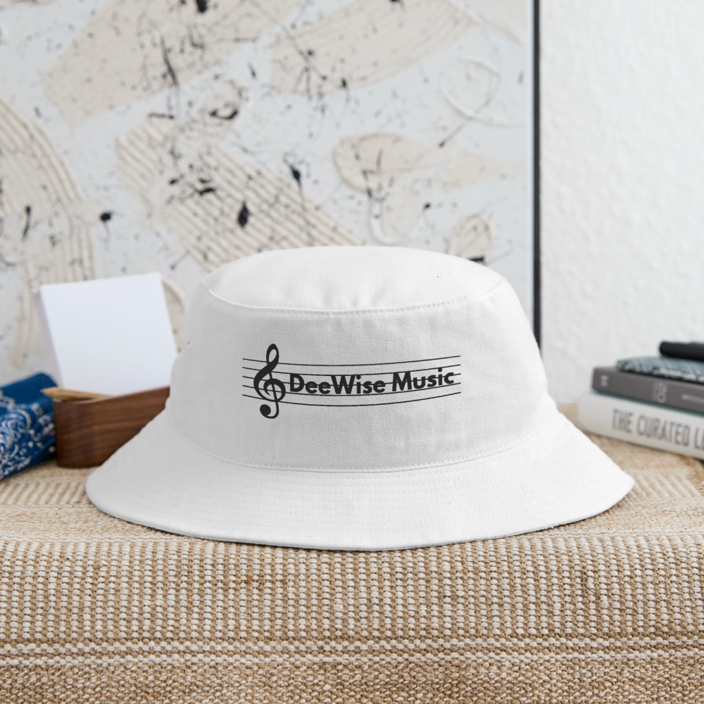 DeeWise Music - Bucket Hat - white
