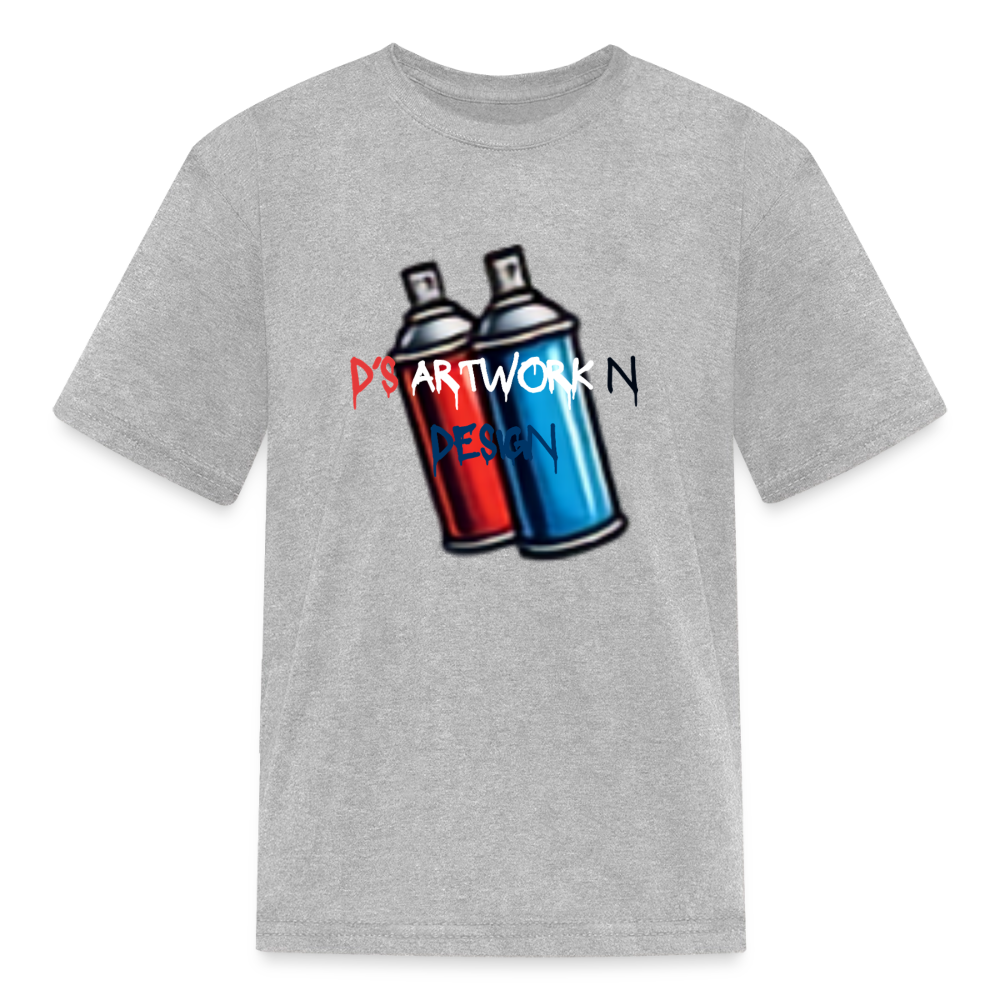 Spray Paint Can - Kids' T-Shirt - heather gray