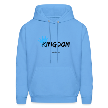 Kingdom Business - Men's Hoodie - carolina blue