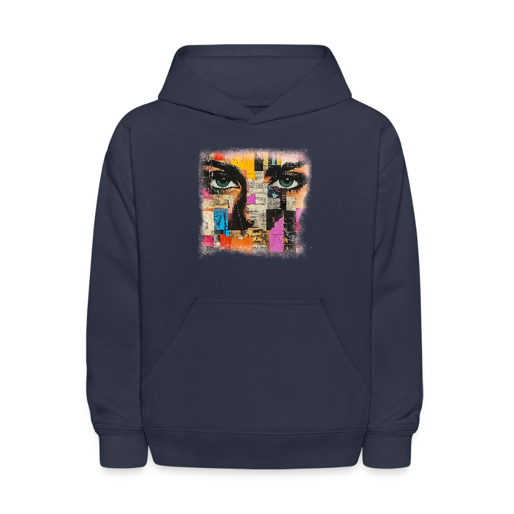 Pop Culture Woman 3 - Kids' Hoodie - navy