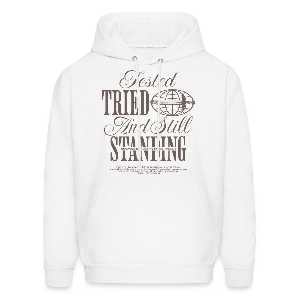 Still Standing - Men's Hoodie - white