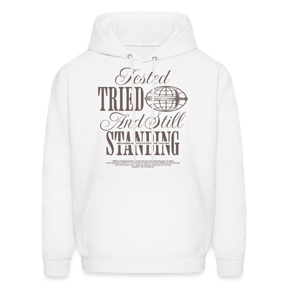 Still Standing - Men's Hoodie - white