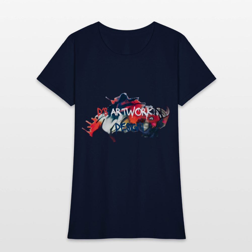 Spray paint - DS Women's T-Shirt - navy