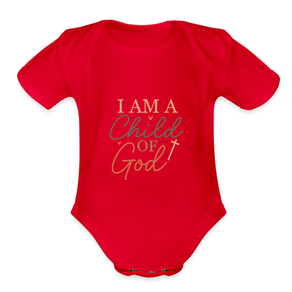 Child of God - Baby onesie - red