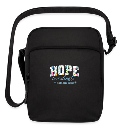 Hope in Christ - Upright Crossbody Bag - black