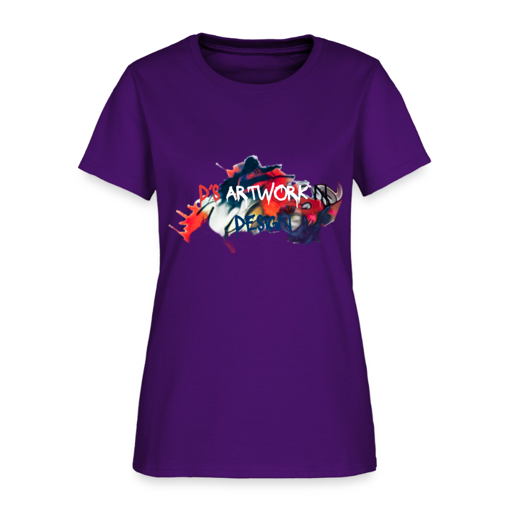 Spray paint - DS Women's T-Shirt - purple