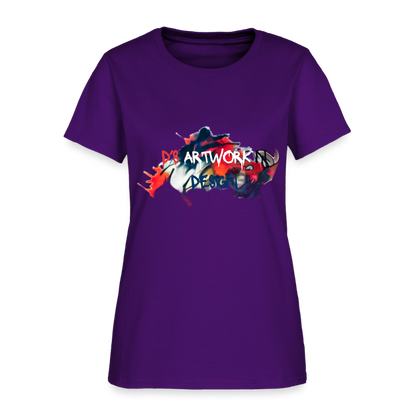 Spray paint - DS Women's T-Shirt - purple