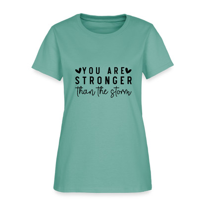 You are Strong - Women's T-Shirt - aquatic