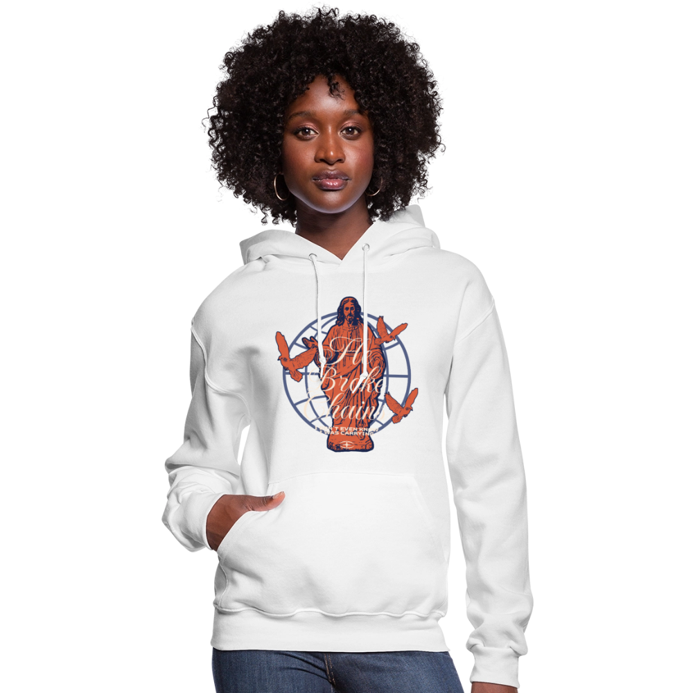 Broken Chains - Women's Hoodie - white