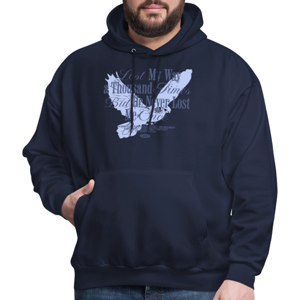 God is with Us - Men's Hoodie - navy