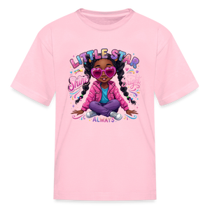 Black Girl Power - Little Star Kids' T-Shirt - pink