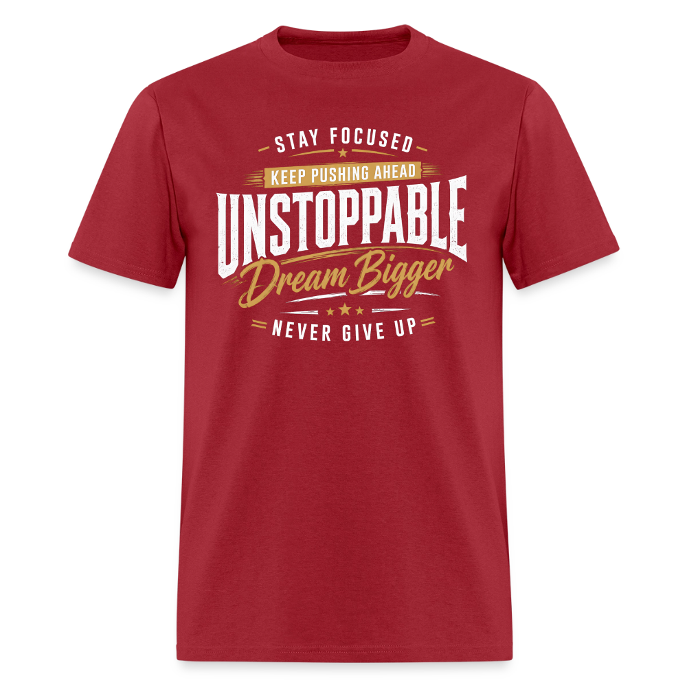 Be Unstoppable - Men's T-Shirt - true red