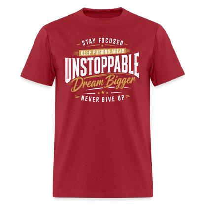 Be Unstoppable - Men's T-Shirt - true red