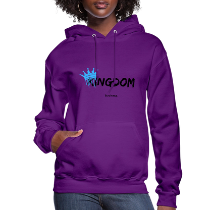 Kingdom Business - Women's Hoodie - purple