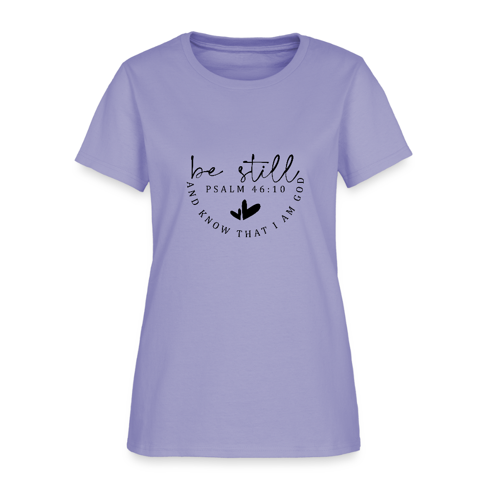 Be Still - Women's T-Shirt - lavender