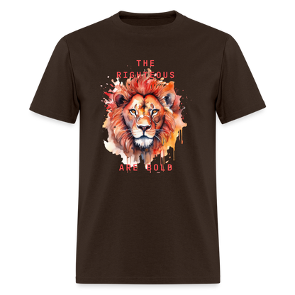 Bold Lion - Men's T-Shirt - brown
