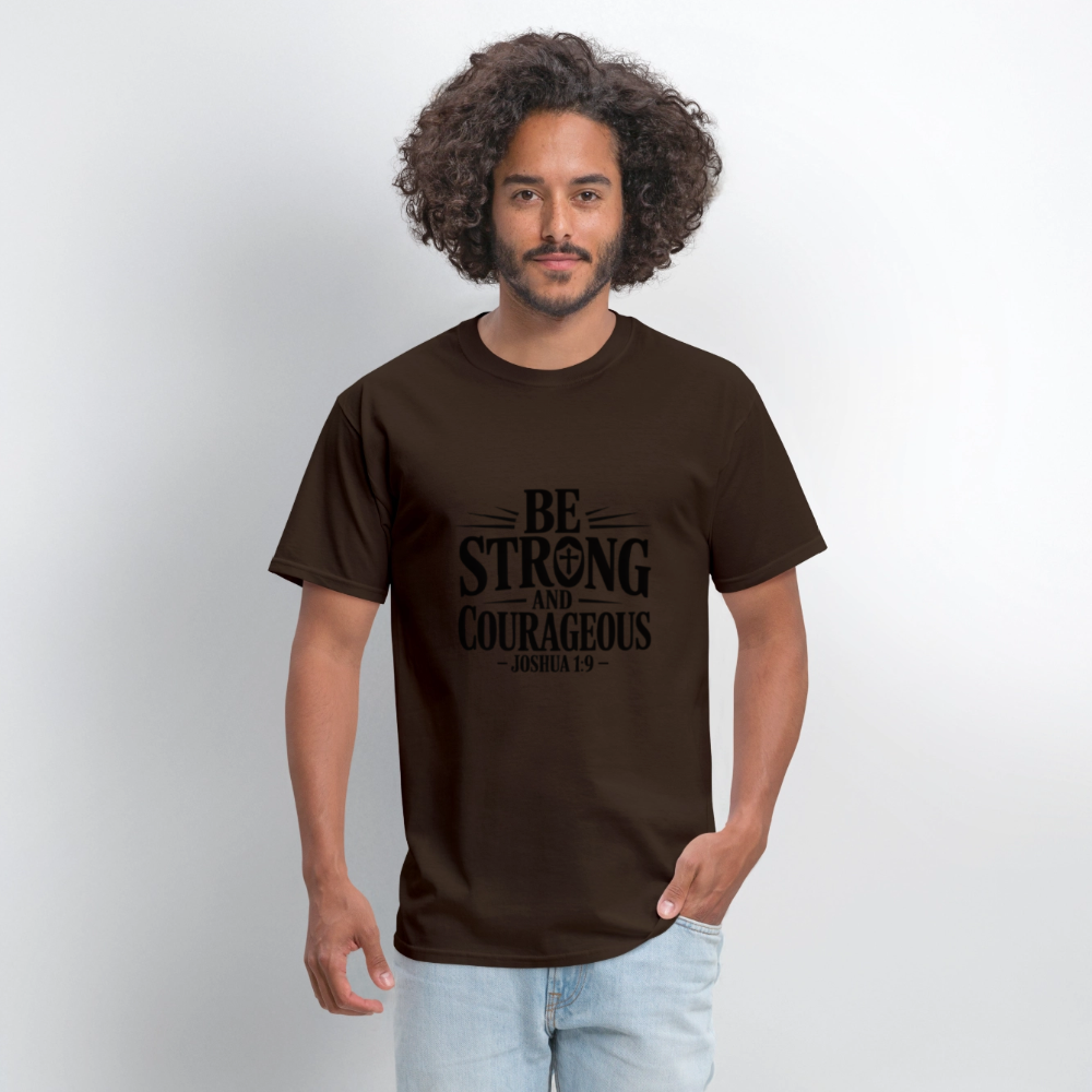 Be Strong - men's t-shirt - brown