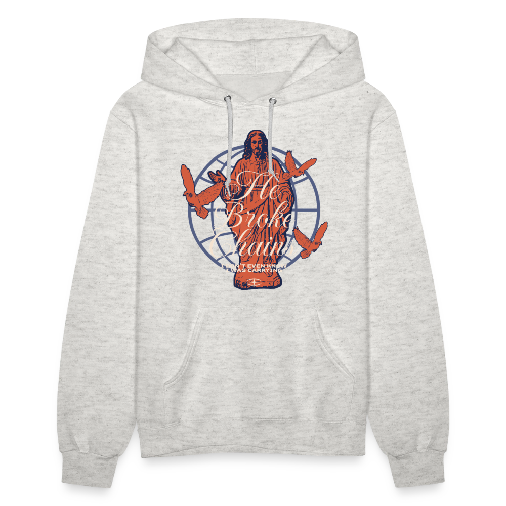 Broken Chains - Women's Hoodie - heather oatmeal