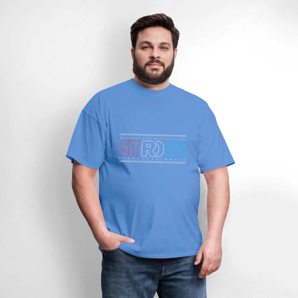 Stay Strong - Men's T-Shirt - carolina blue