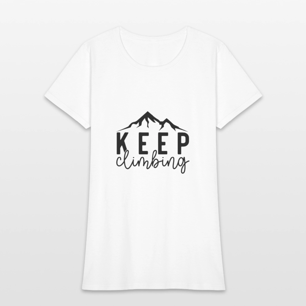Keep climbing - Women's T-Shirt - white