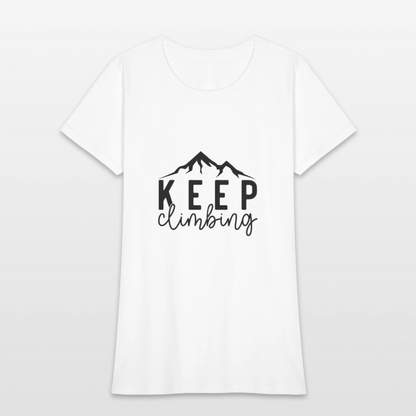 Keep climbing - Women's T-Shirt - white