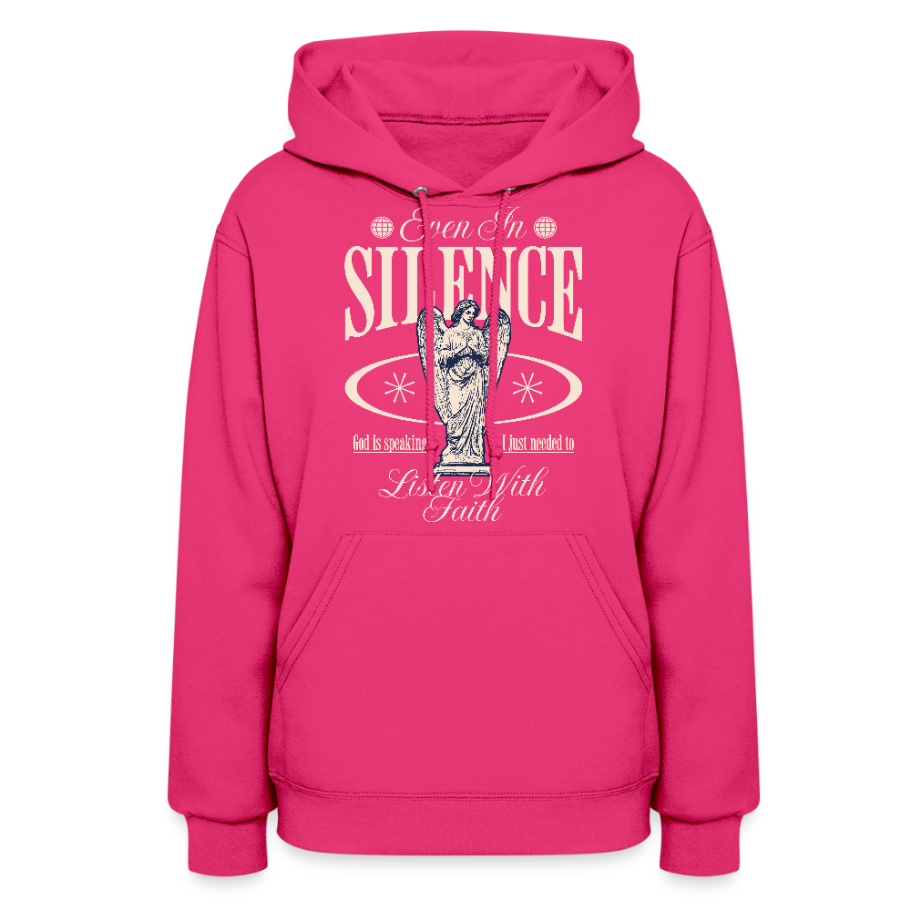 God Speaks - Women's Hoodie - fuchsia