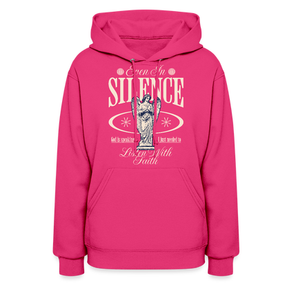 God Speaks - Women's Hoodie - fuchsia