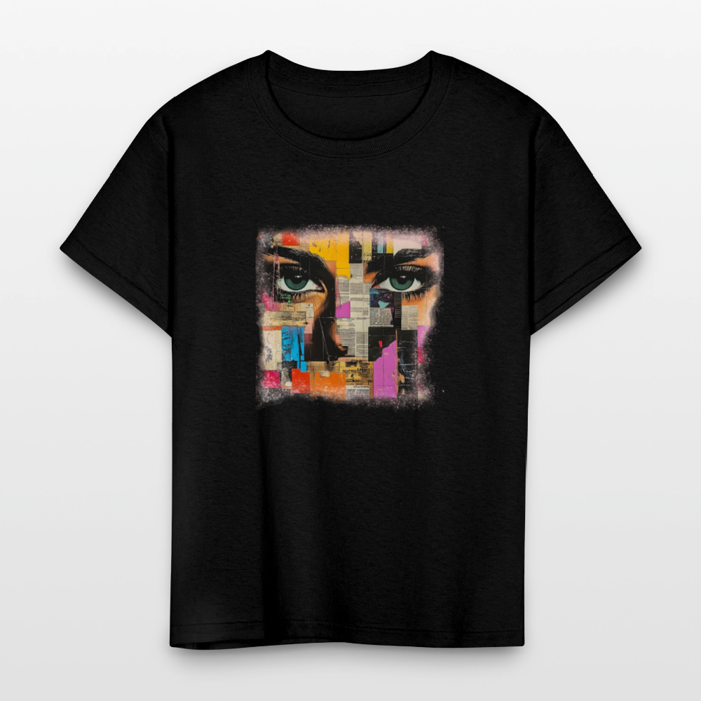 Pop Culture Woman 3 - Kids' T-Shirt - black