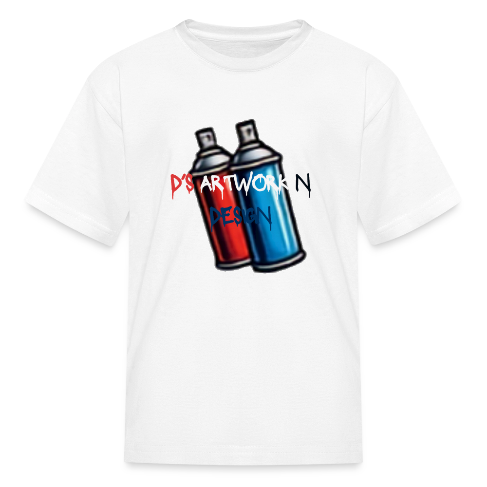 Spray Paint Can - Kids' T-Shirt - white