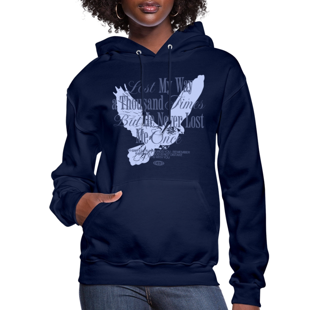God is with Us - Women's Hoodie - navy