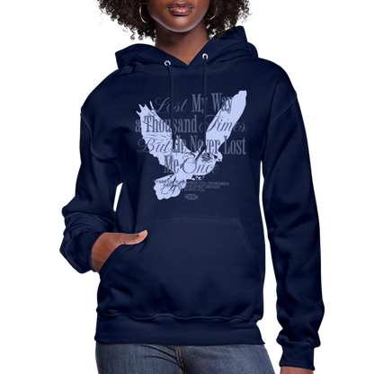 God is with Us - Women's Hoodie - navy